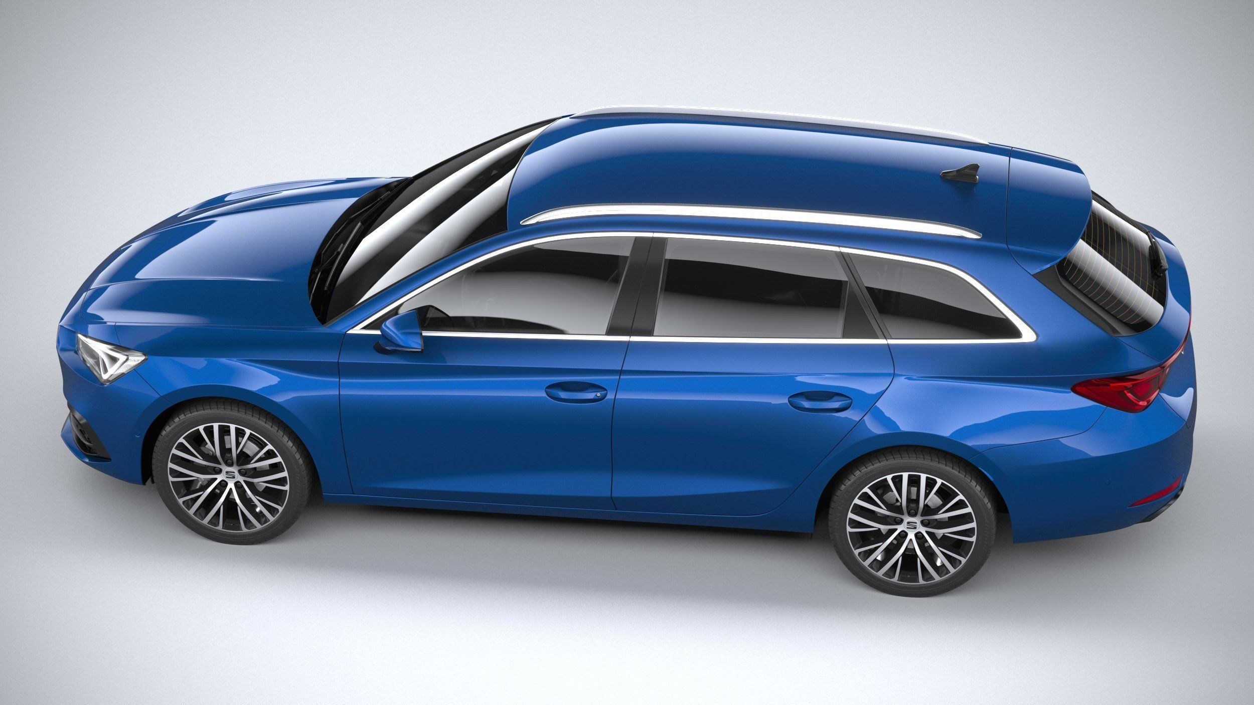 Seat Leon Sportstourer 2020 3D model_9