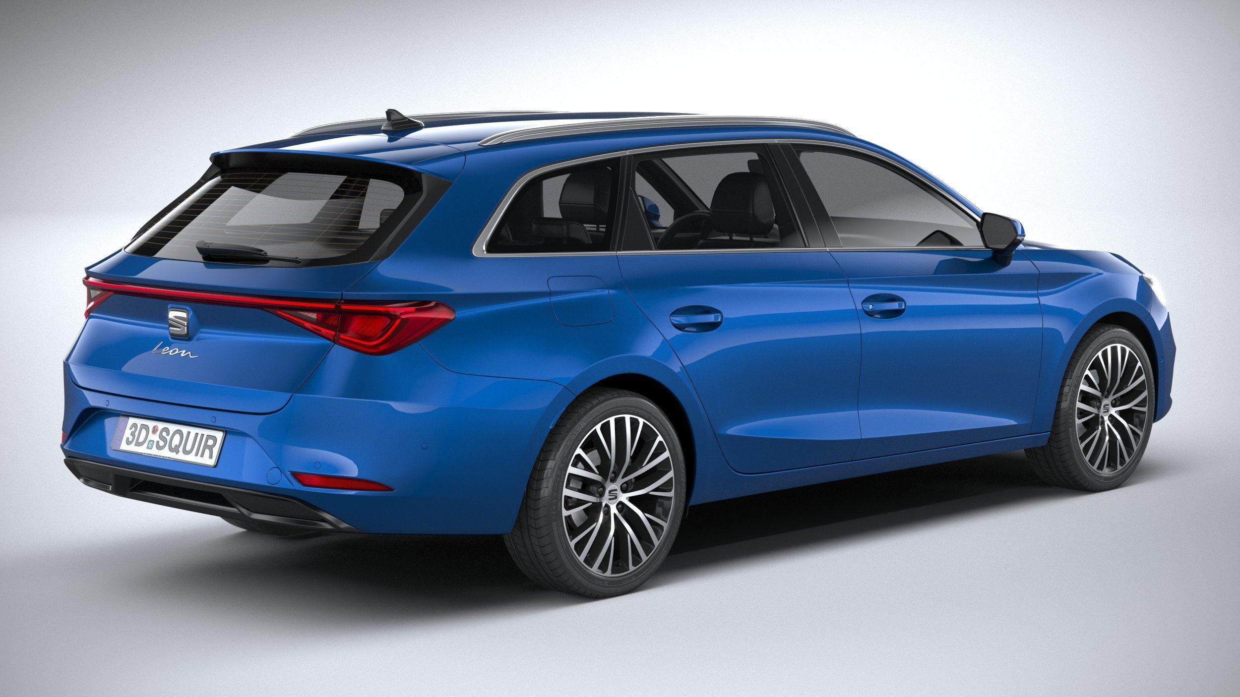 Seat Leon Sportstourer 2020 3D model_17