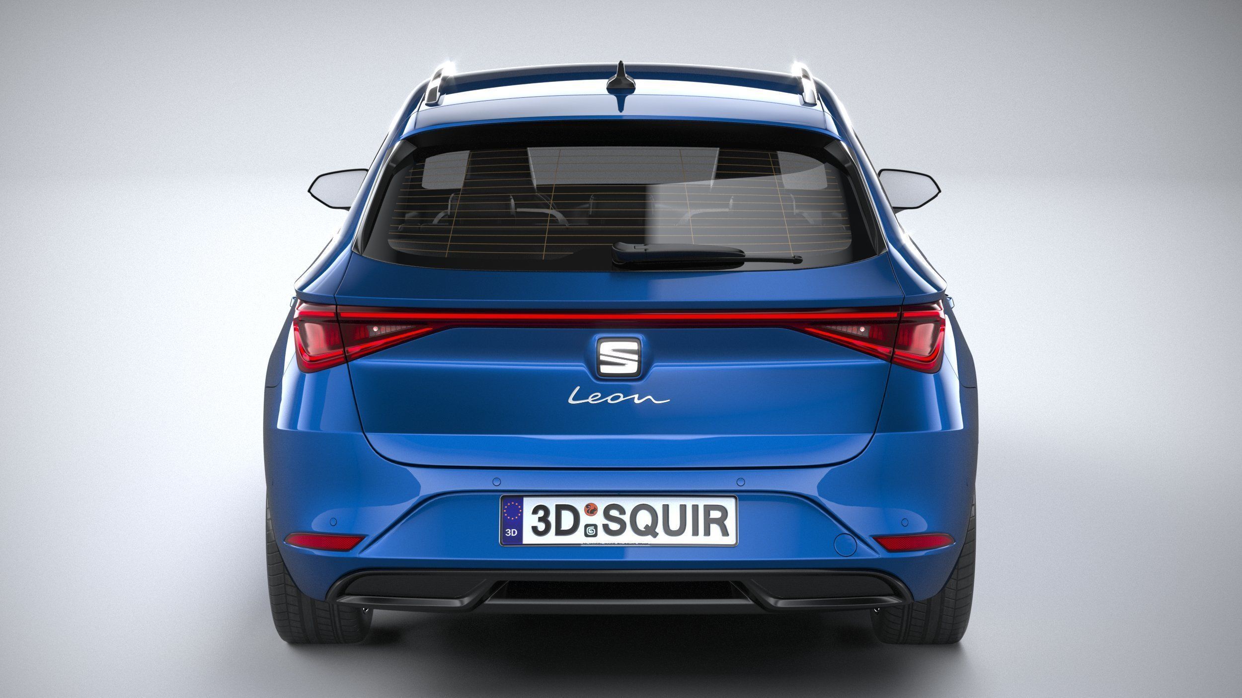 Seat Leon Sportstourer 2020 3D model_4