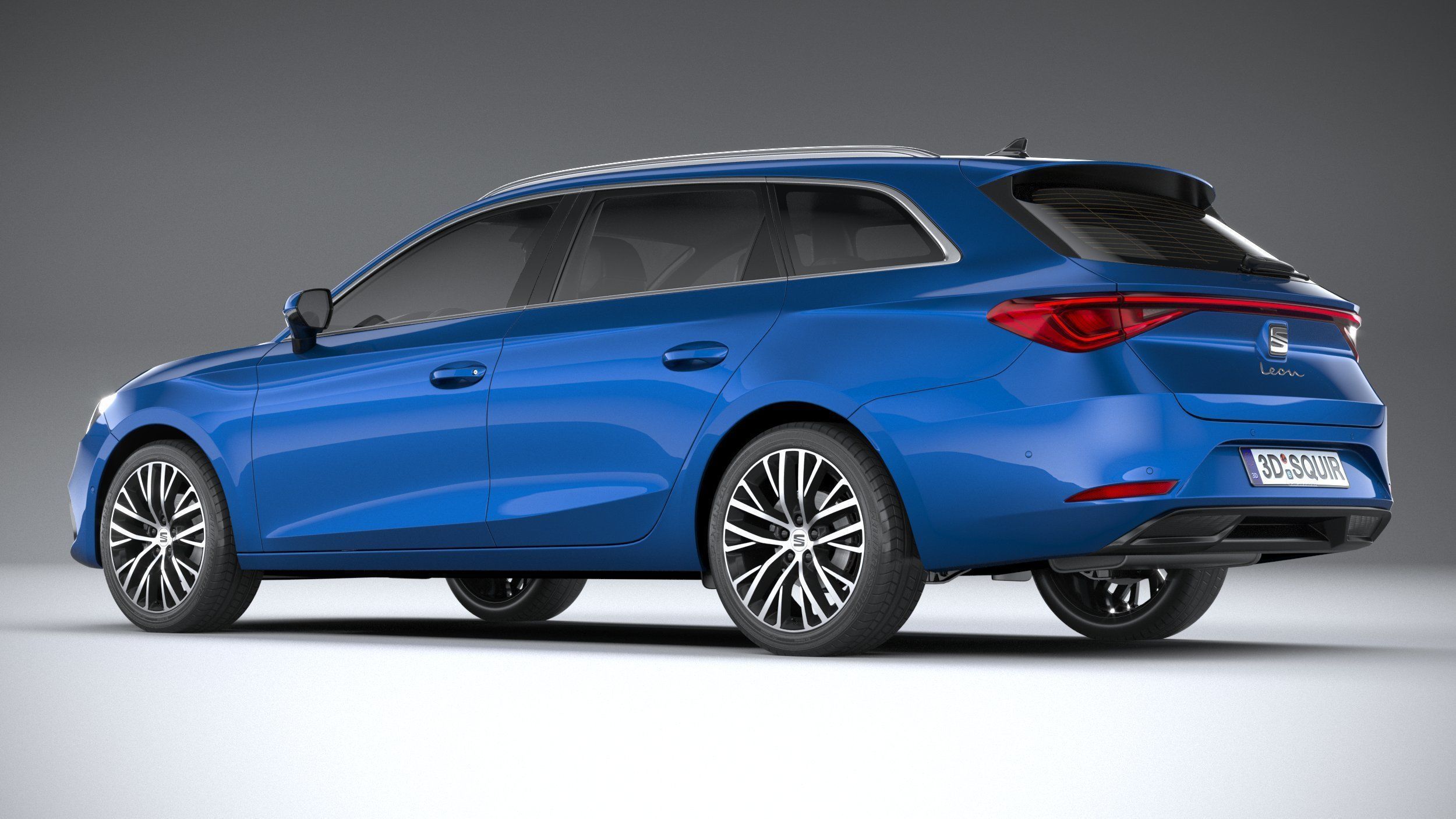 Seat Leon Sportstourer 2020 3D model_5