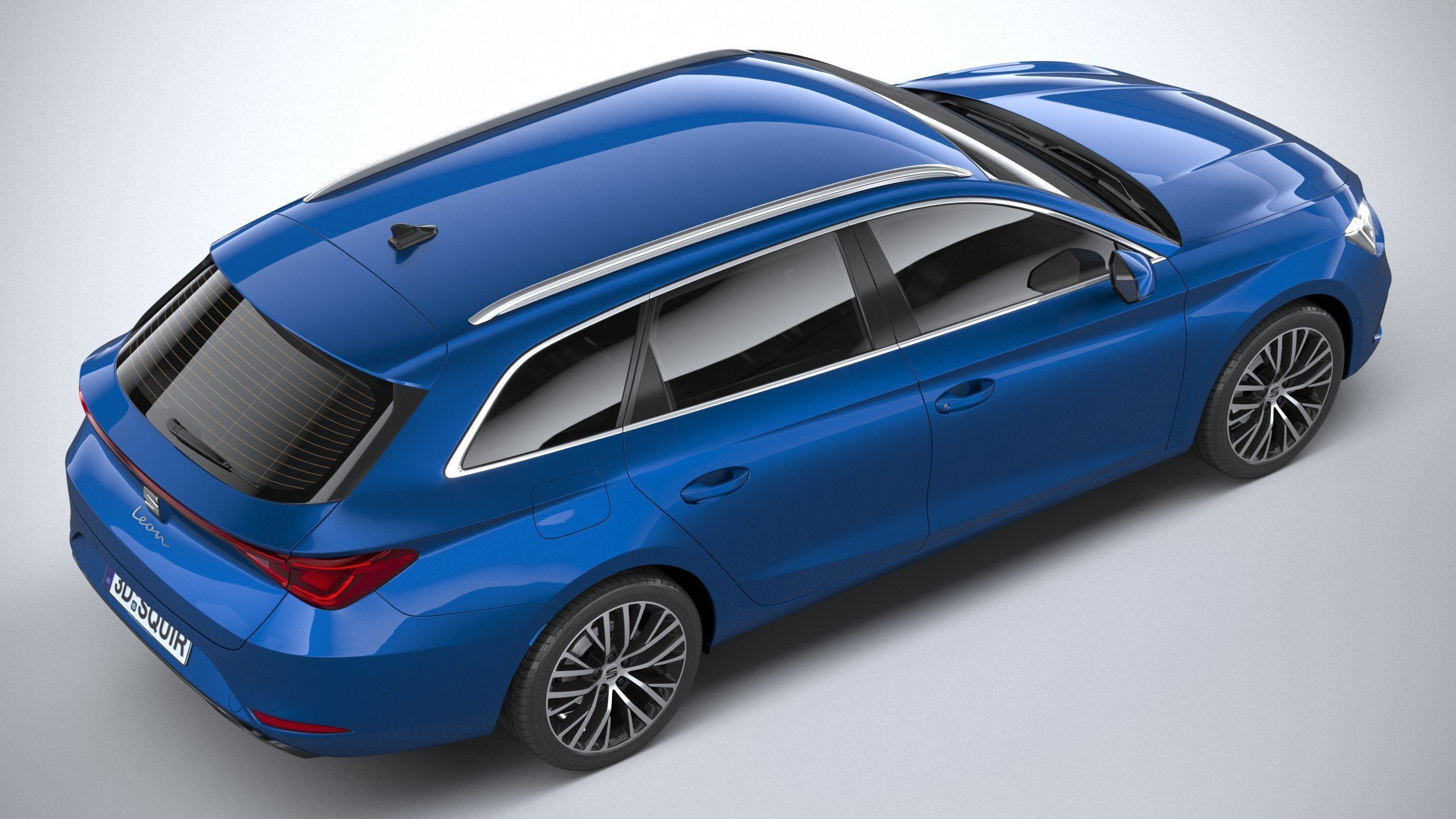 Seat Leon Sportstourer 2020 3D model_10