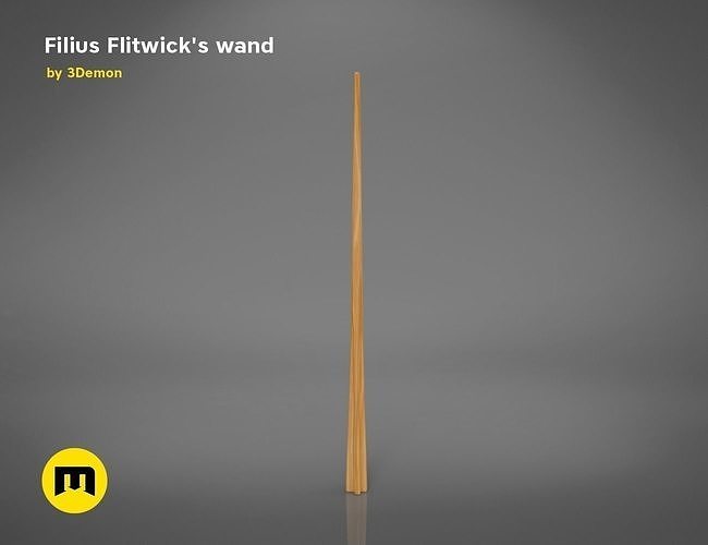 Wand of  Filius Flitwick 3D print model