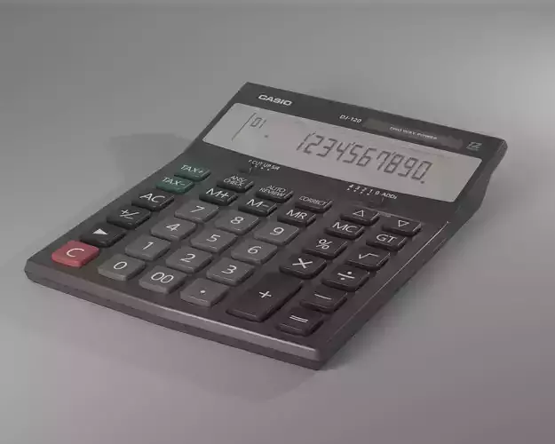 CASIO DJ-120 Calculator