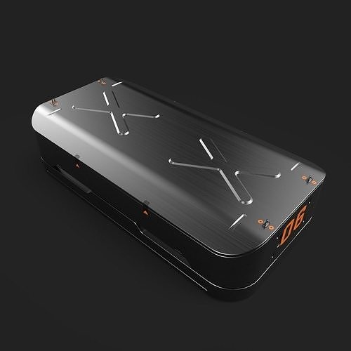 Sci-Fi Box-06 3D model