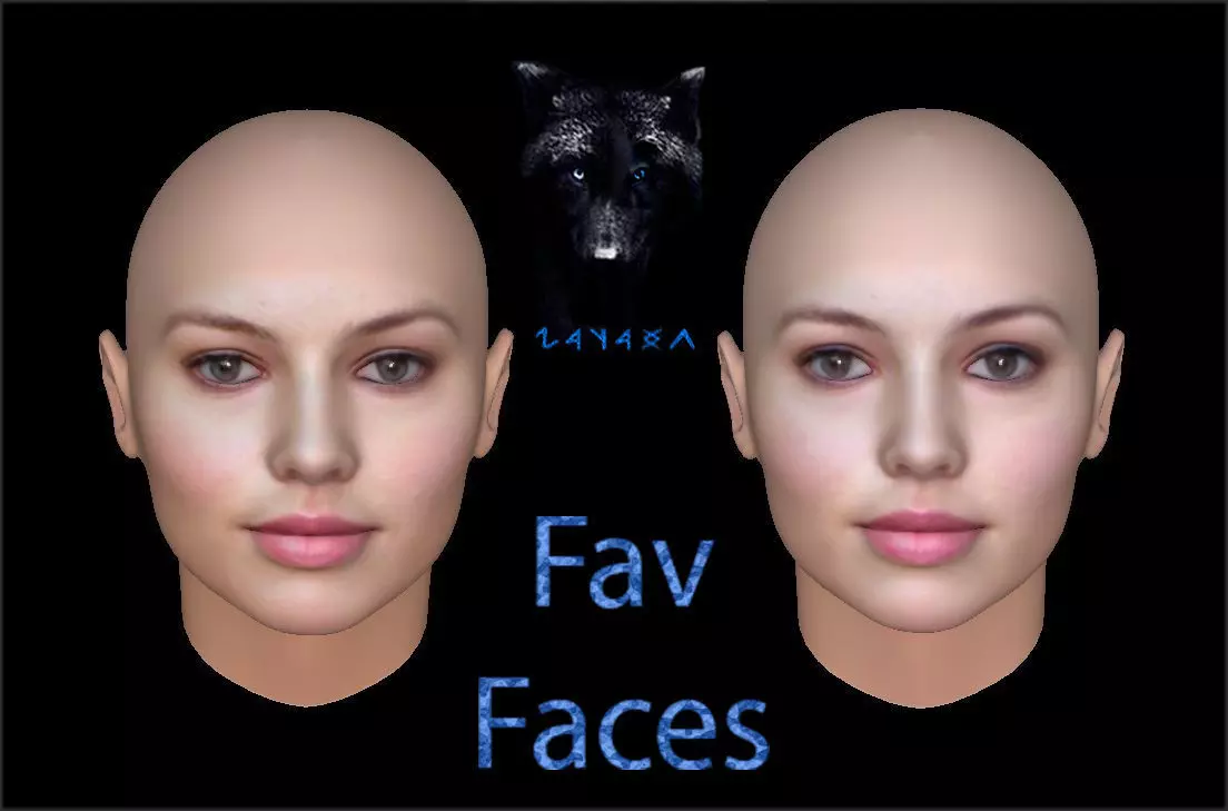 MargotR FavFaces 3D model_0