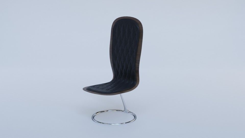 Chesterfield chair Free 3D model_1