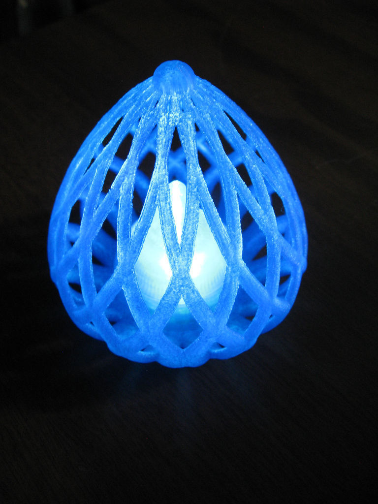 Lamp Number 1 Free 3D print model_1