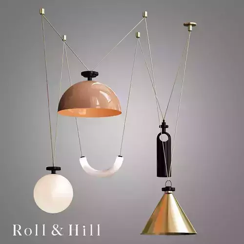 Roll Hill Shape Up 5Piece Chandelier