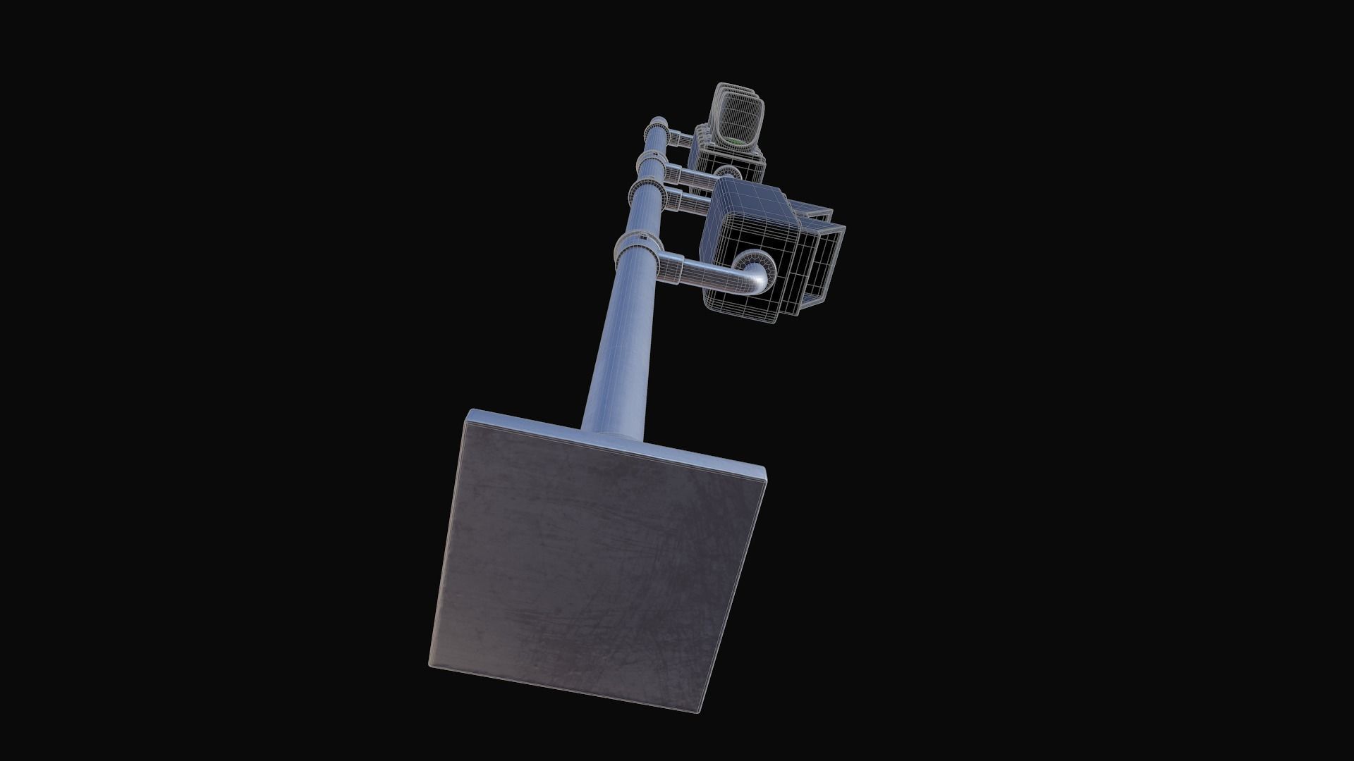 Traffic Lights 3D model_21