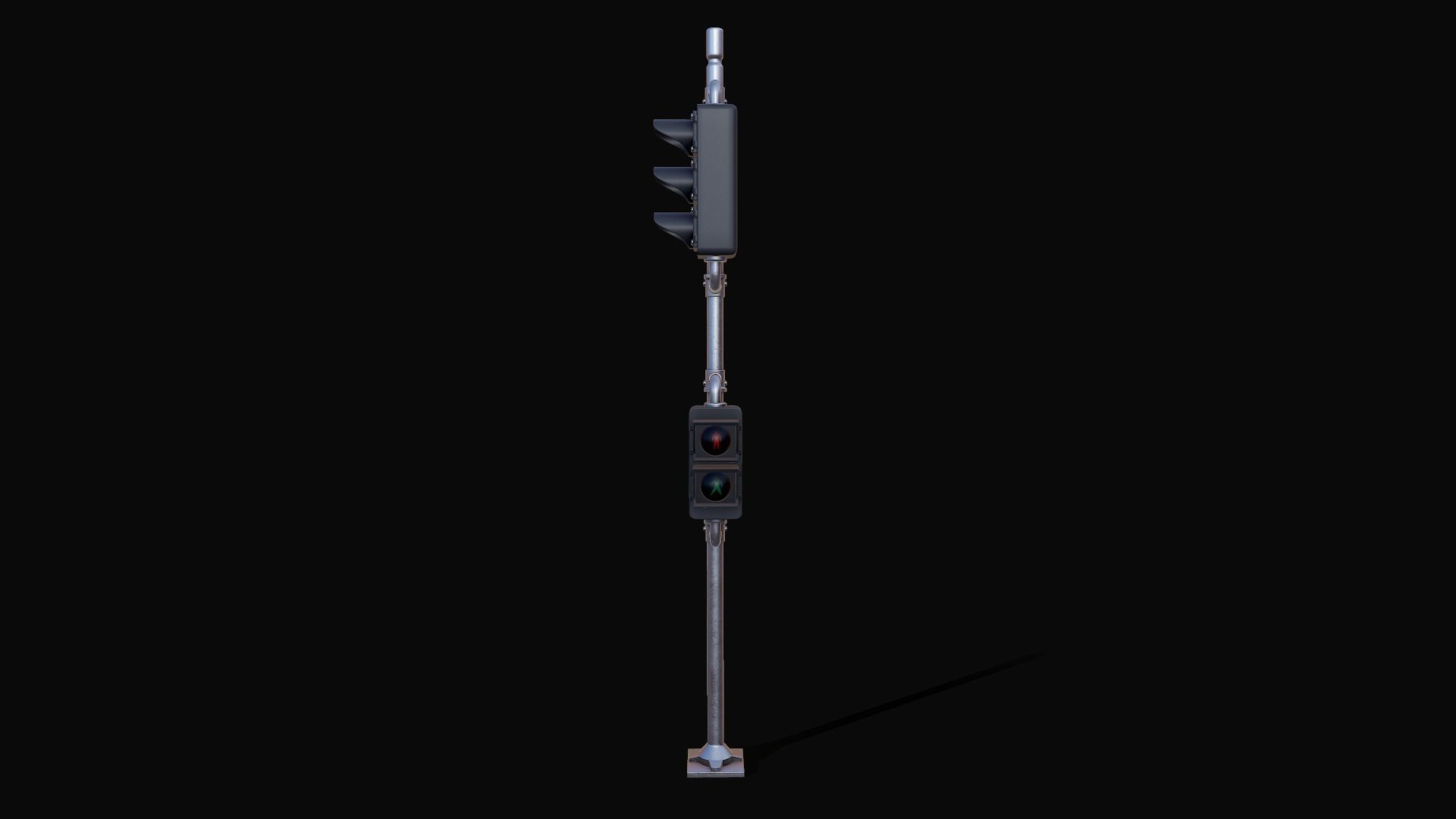 Traffic Lights 3D model_6