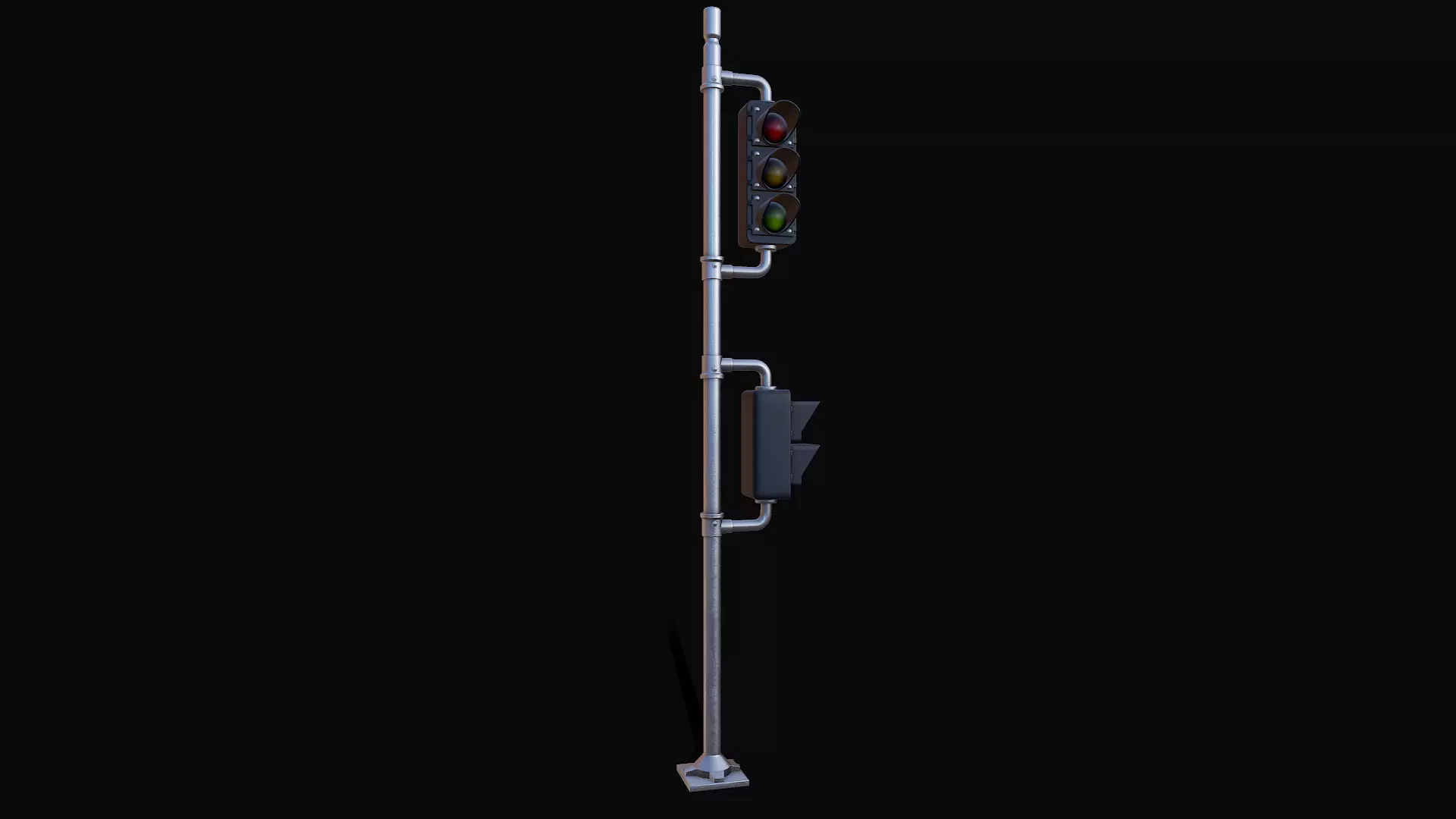 Traffic Lights 3D model_0