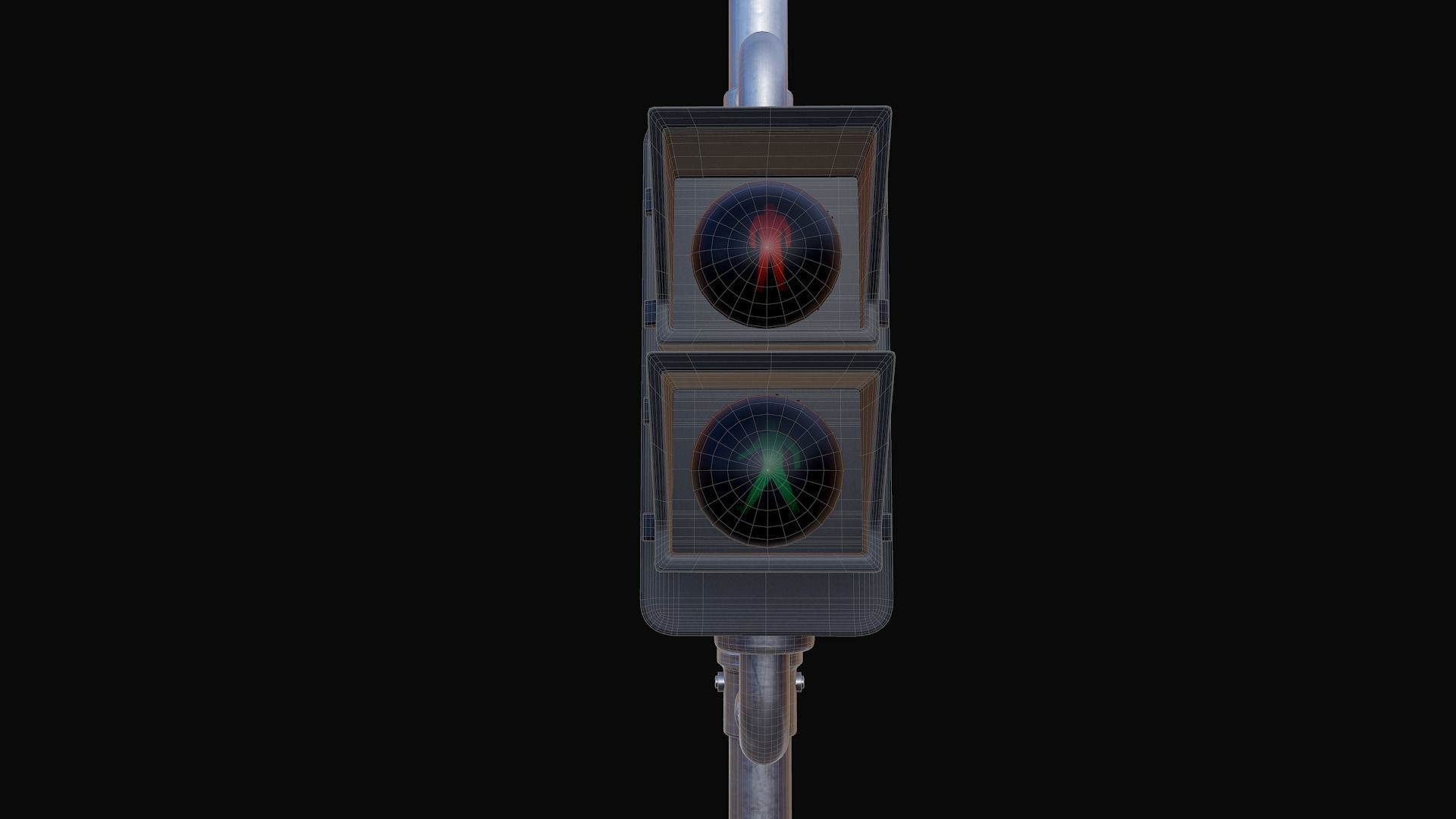 Traffic Lights 3D model_15