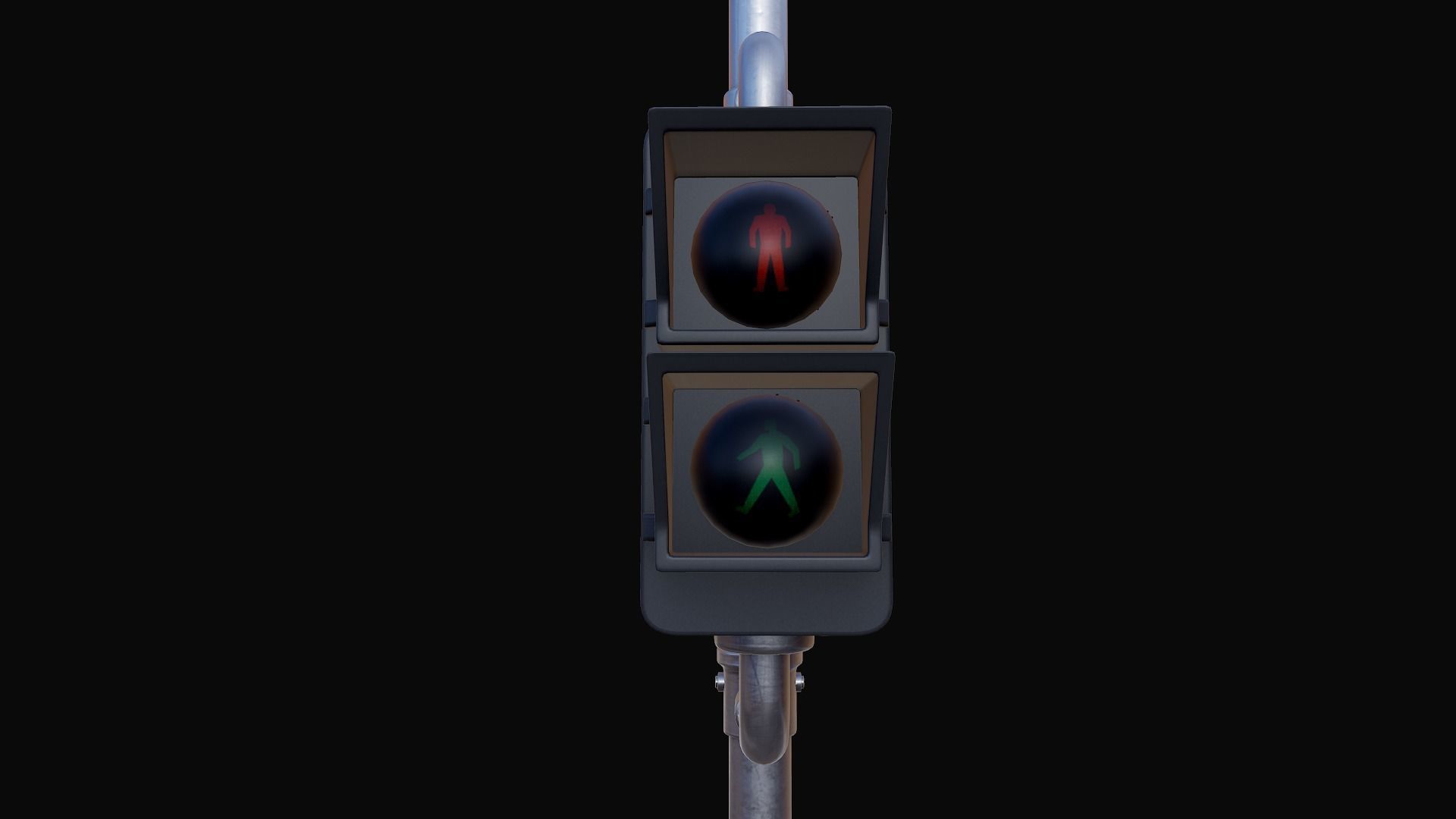 Traffic Lights 3D model_14