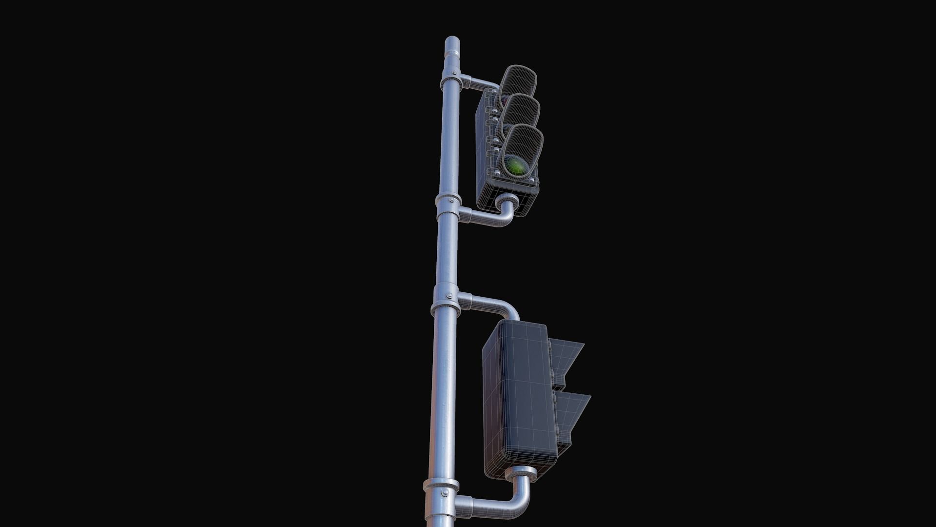 Traffic Lights 3D model_5