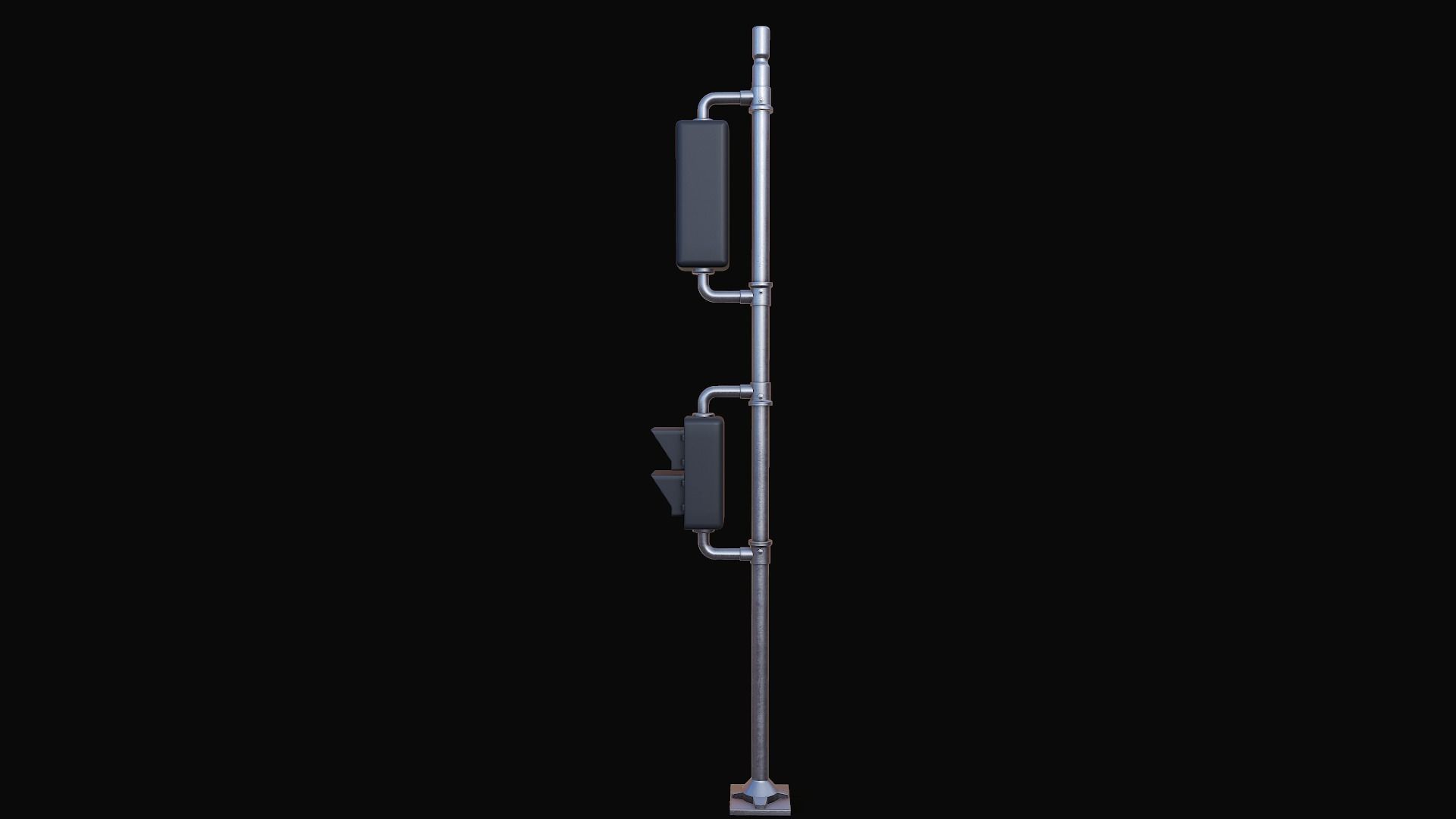 Traffic Lights 3D model_12