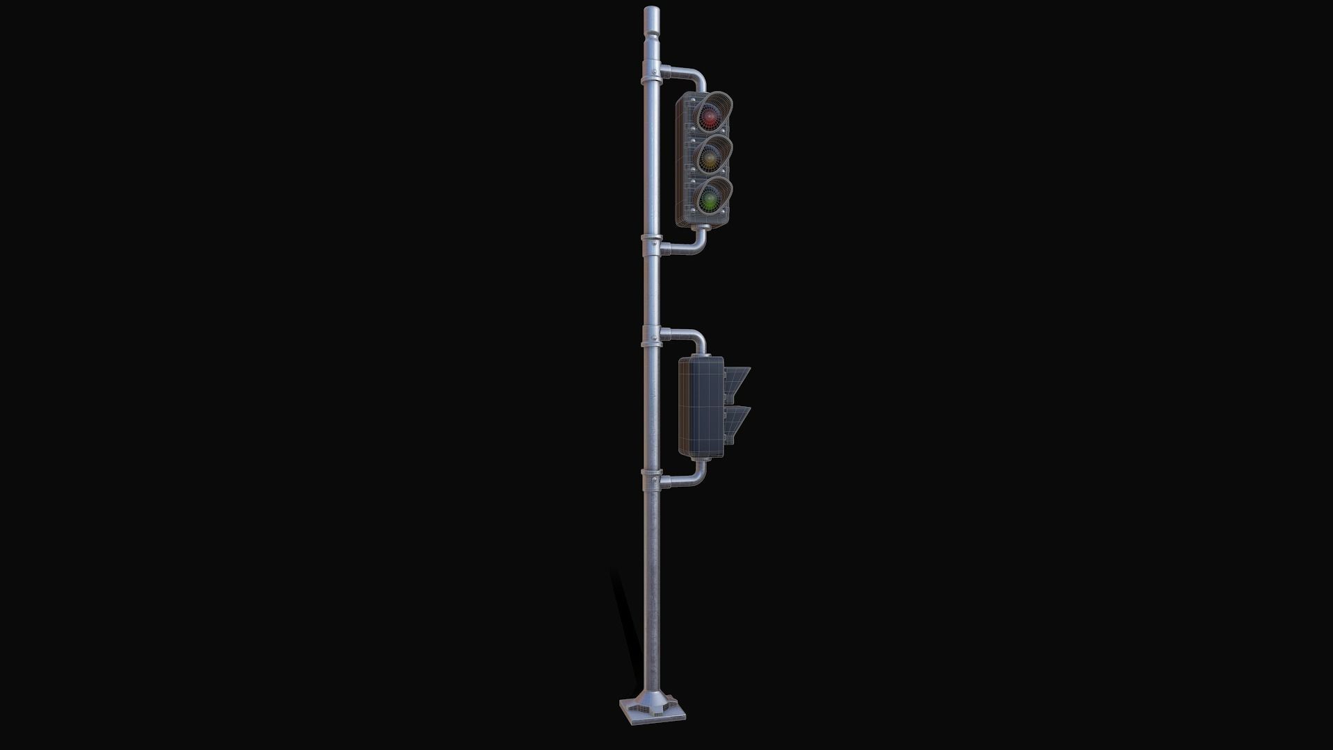 Traffic Lights 3D model_3