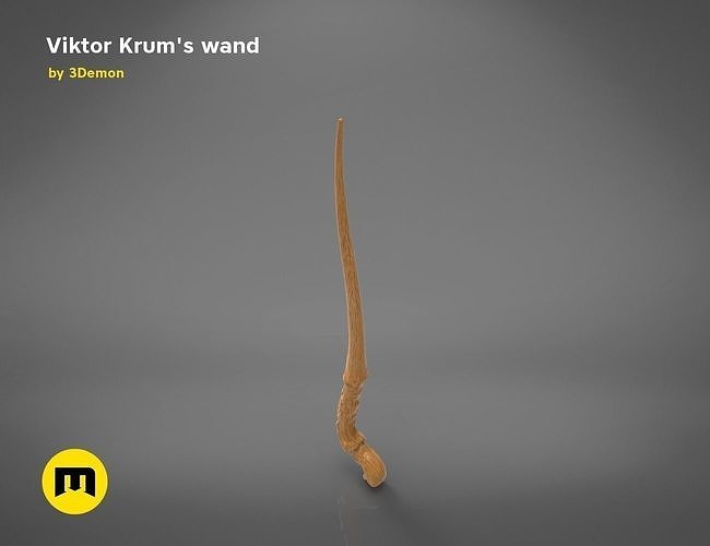 Wand of Viktor Krum 3D print model