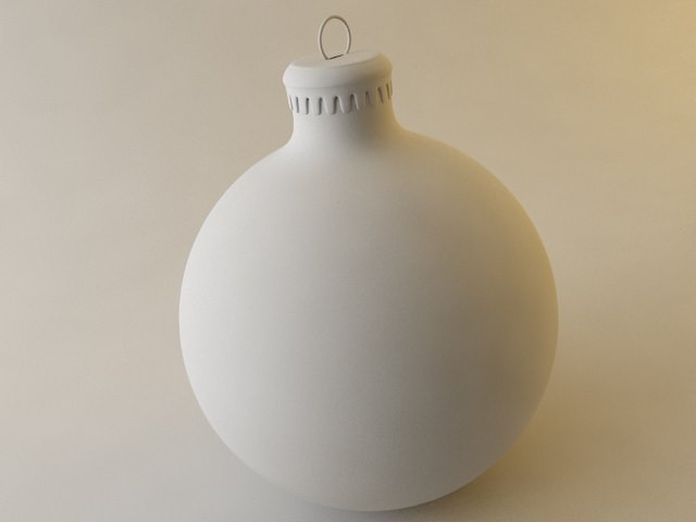 Christmas Bulb 3D model_2
