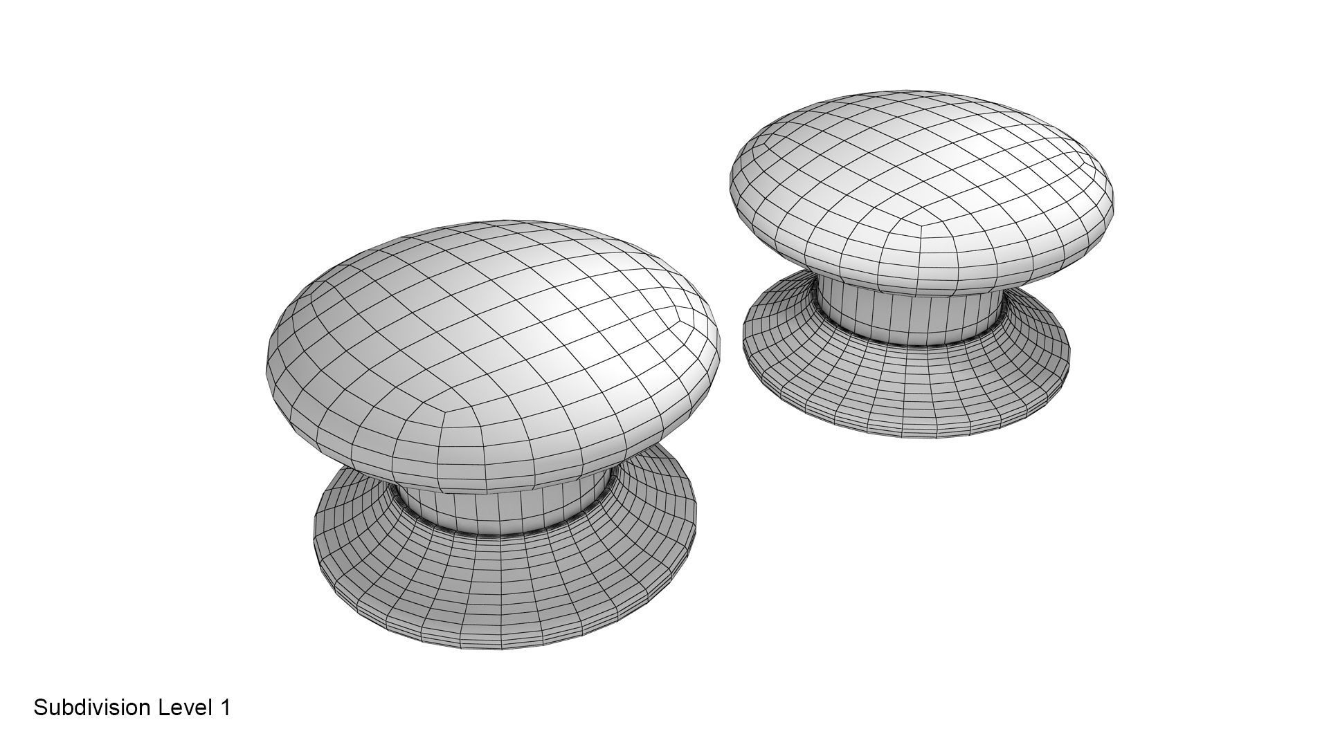 Button start stop 3D model_16