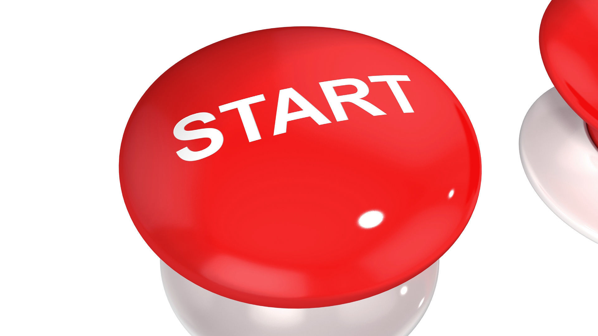 Button start stop 3D model_6