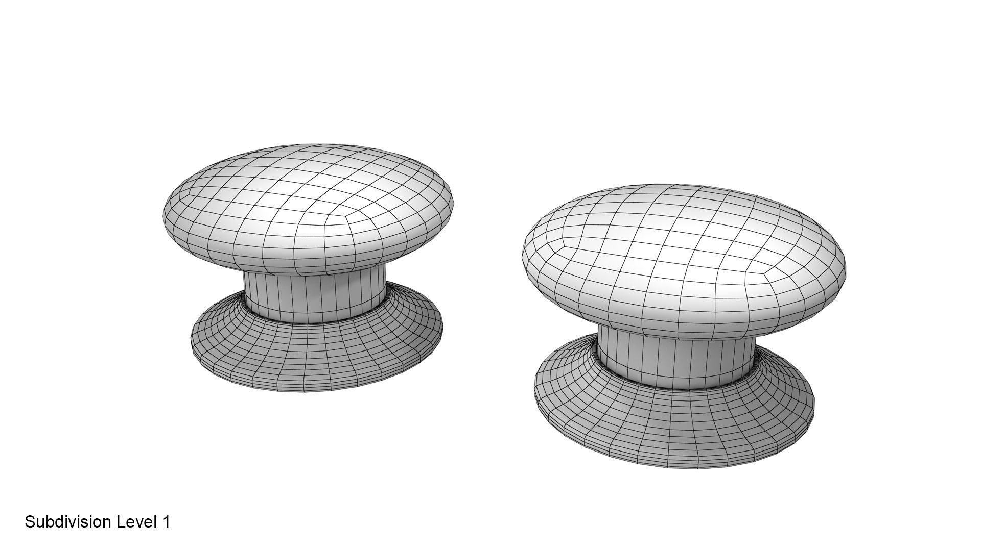 Button start stop 3D model_17