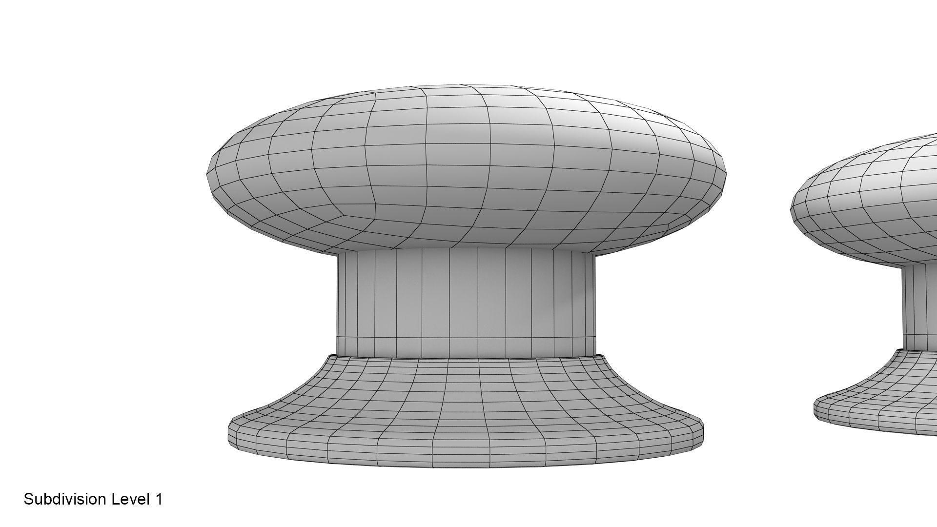 Button start stop 3D model_21