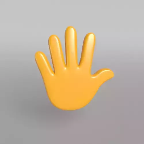 Hand With Fingers Splayed 05