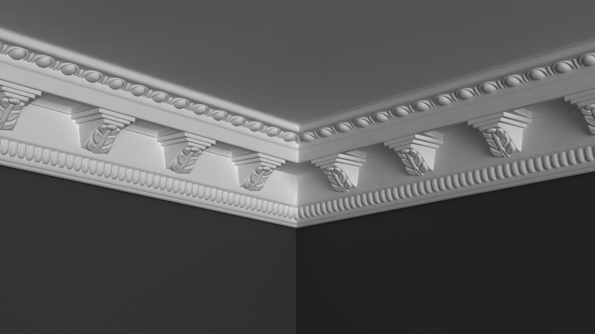 Cornice Moulding 3D model 3D model_2