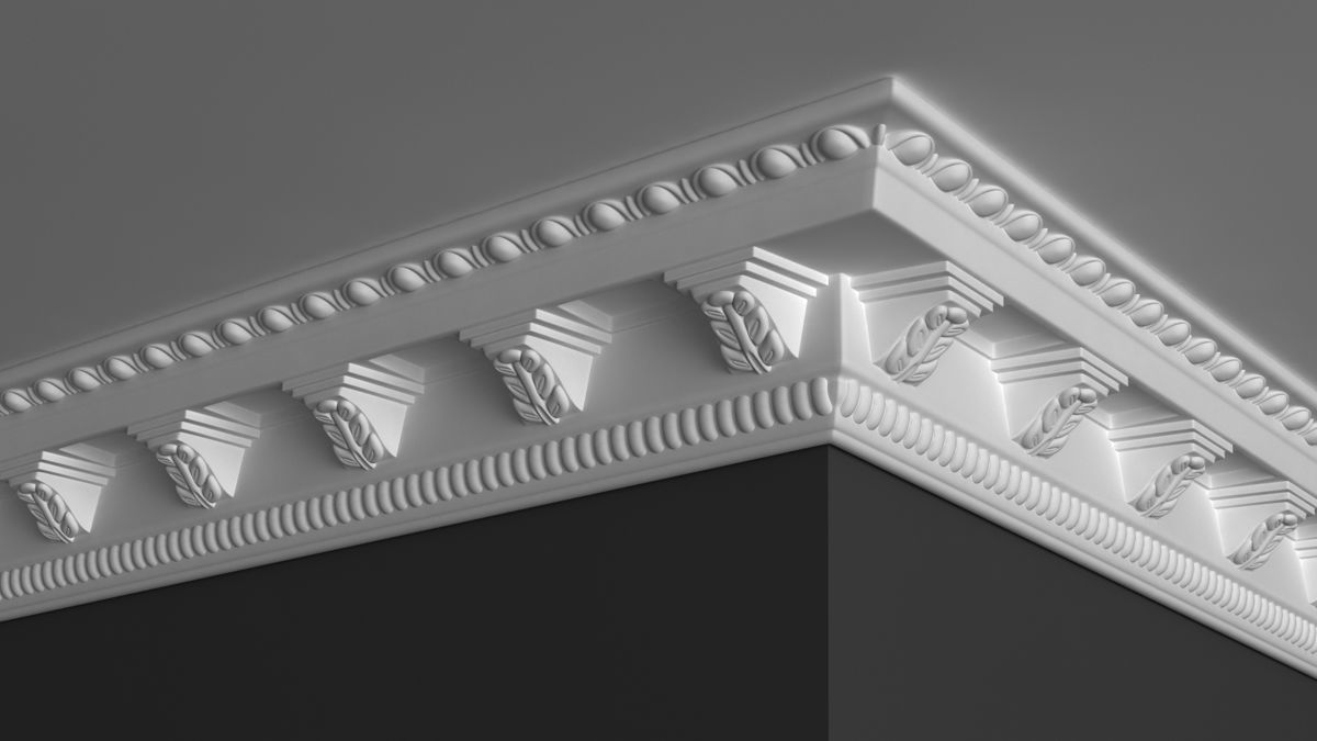 Cornice Moulding 3D model 3D model_4