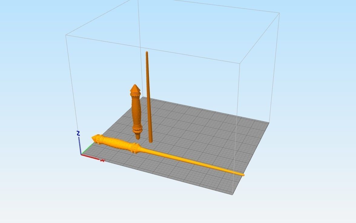 Wand of Narcissa Malfoy 3D print model_6