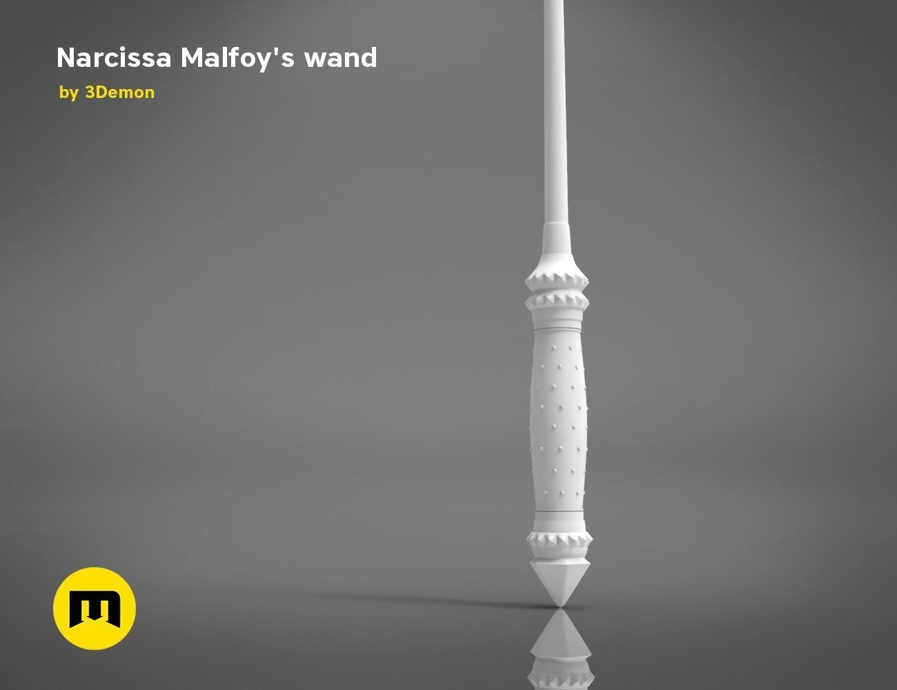 Wand of Narcissa Malfoy 3D print model_11