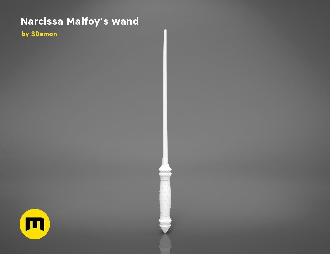 Wand of Narcissa Malfoy 3D print model_10