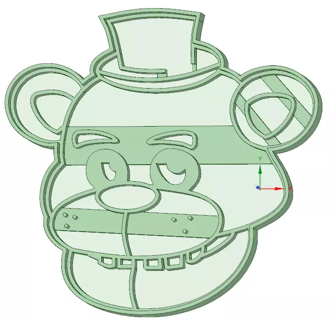 Five night a freddy 3D print model