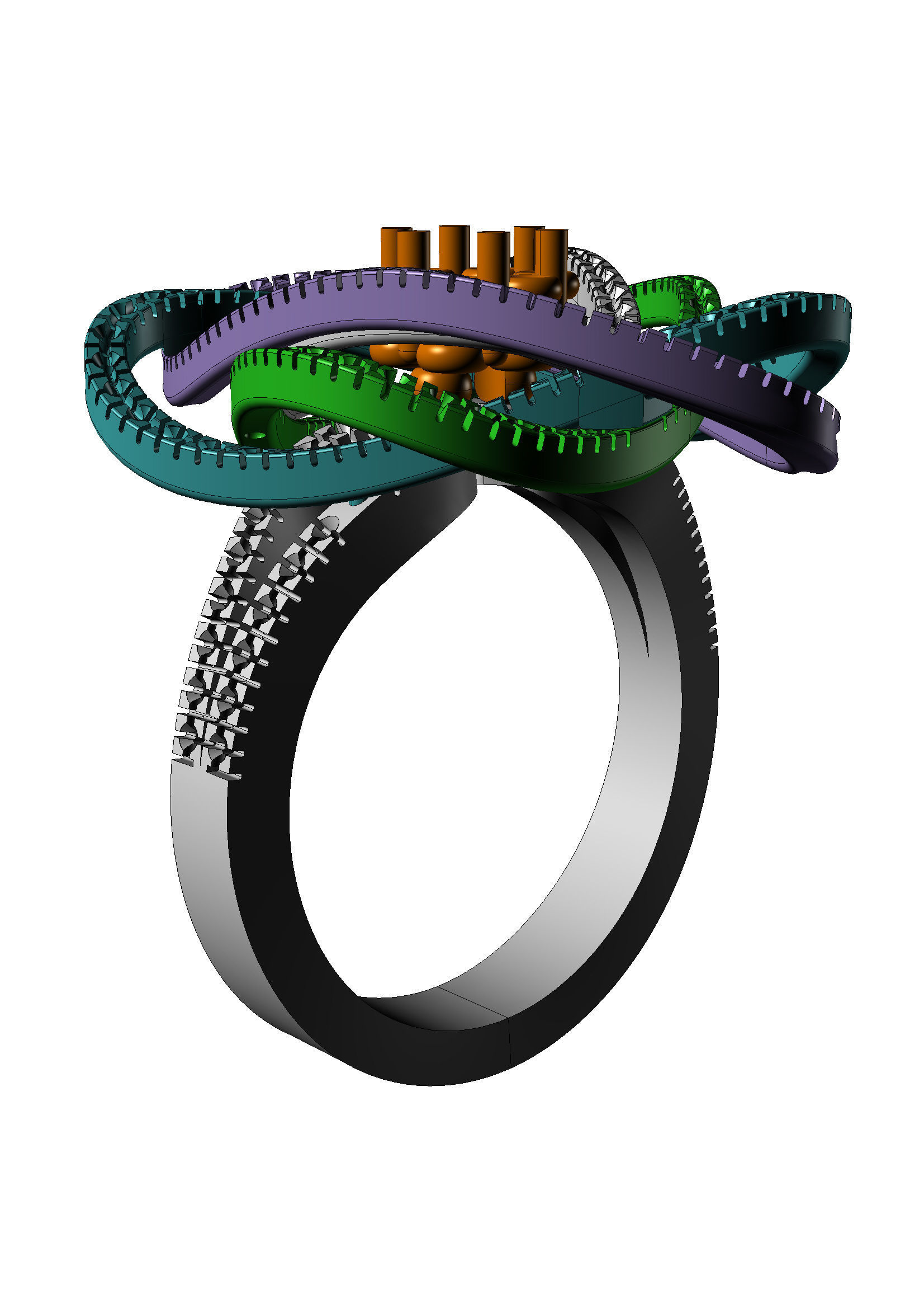 Magic Ring -CG17 3D print model_4