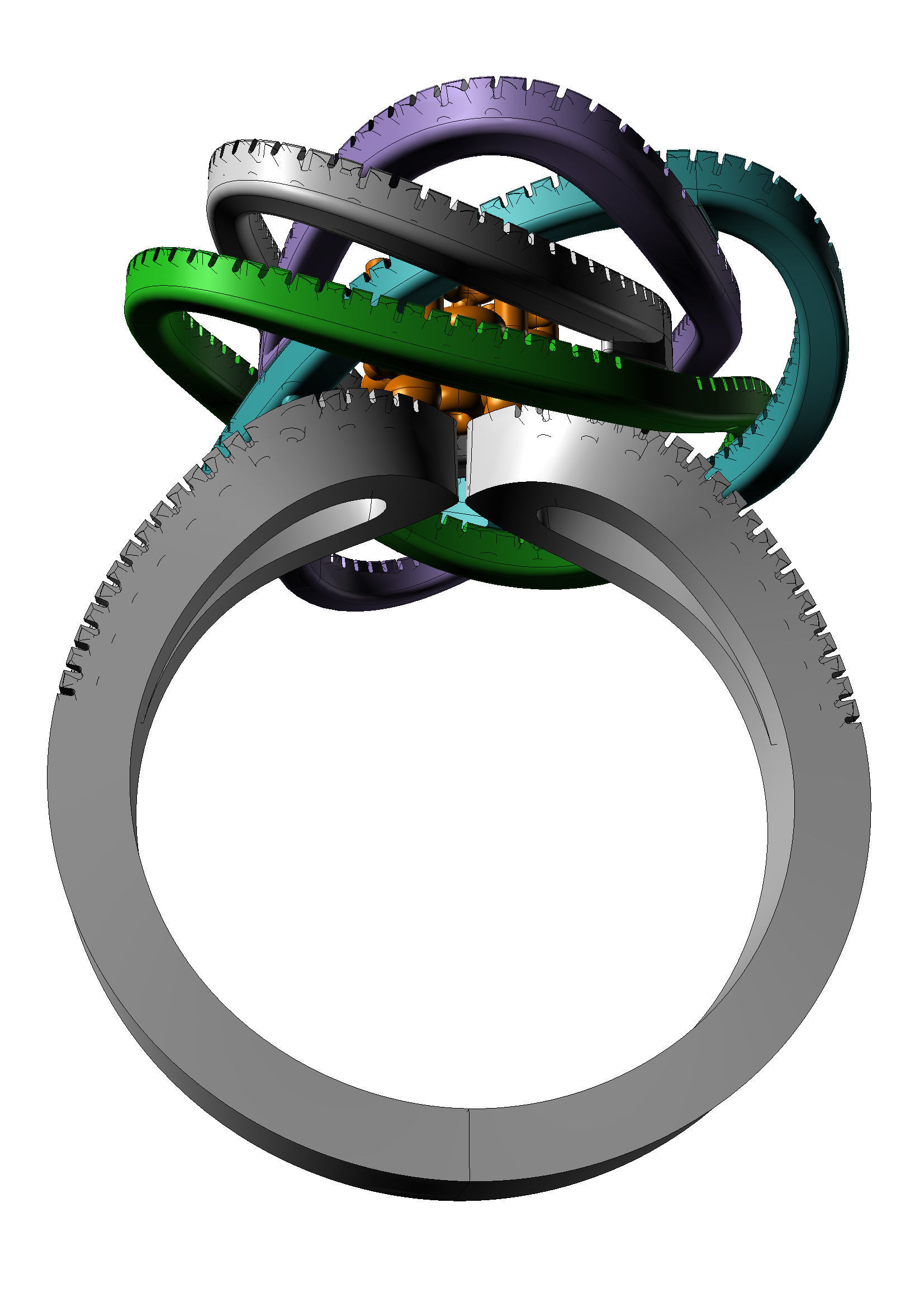 Magic Ring -CG17 3D print model_7