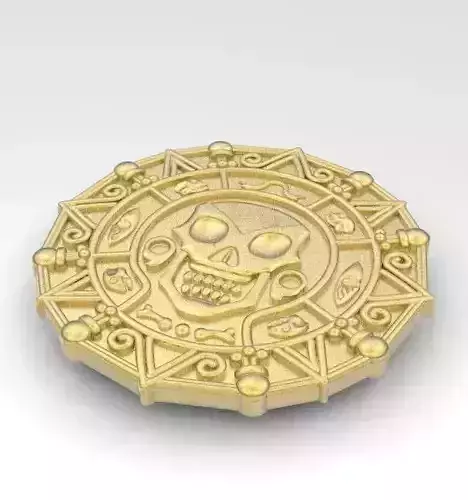Aztec Pirates of the Caribbean 3D print model