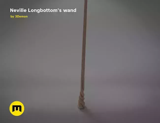 Wand of Neville Longbottom 3D print model