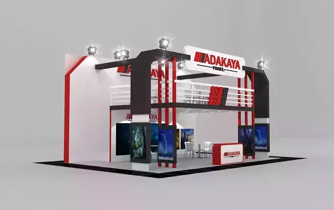 ADK Size 9 m x 6 m 3D model