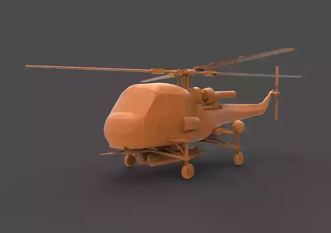 Westland Wasp HAS 1 3D print model