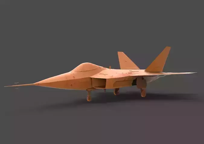 F-22 Raptor 3D print model