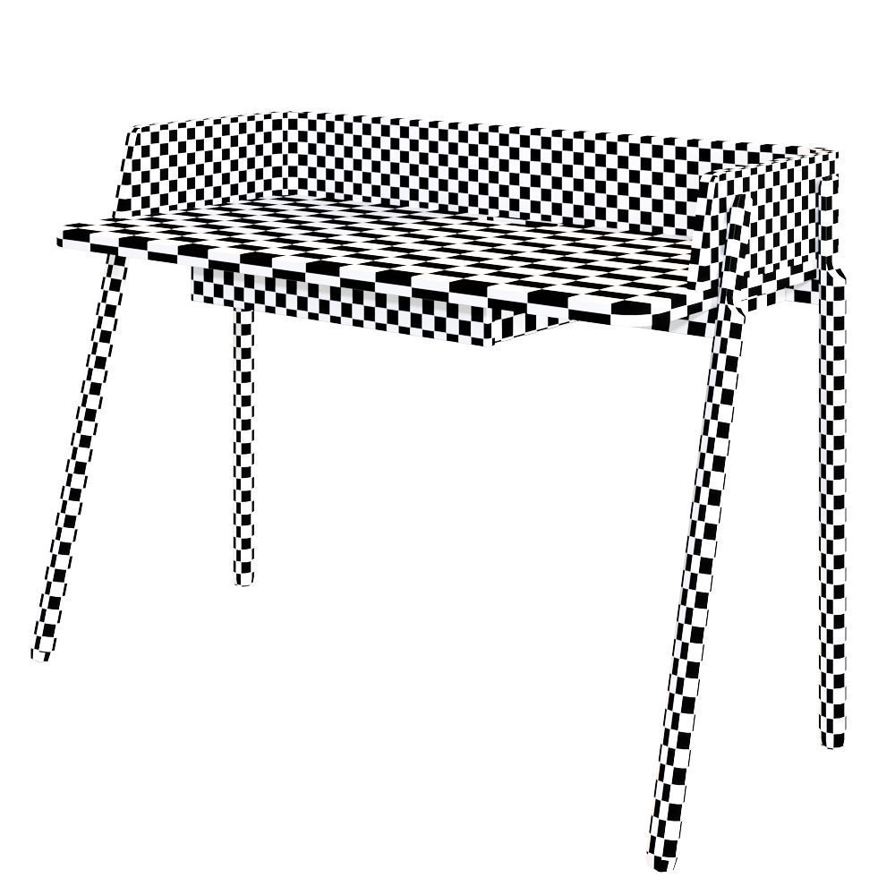 Zegen ASH Desk Low-poly 3D model_7