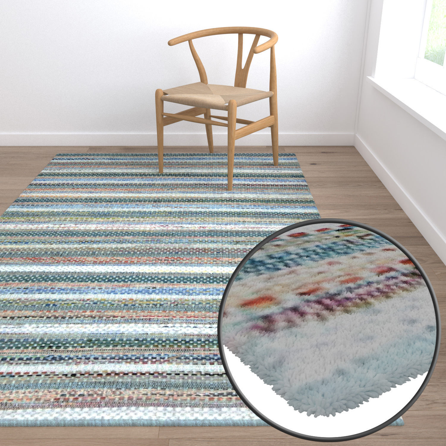 Rug Set 260 3D model_6