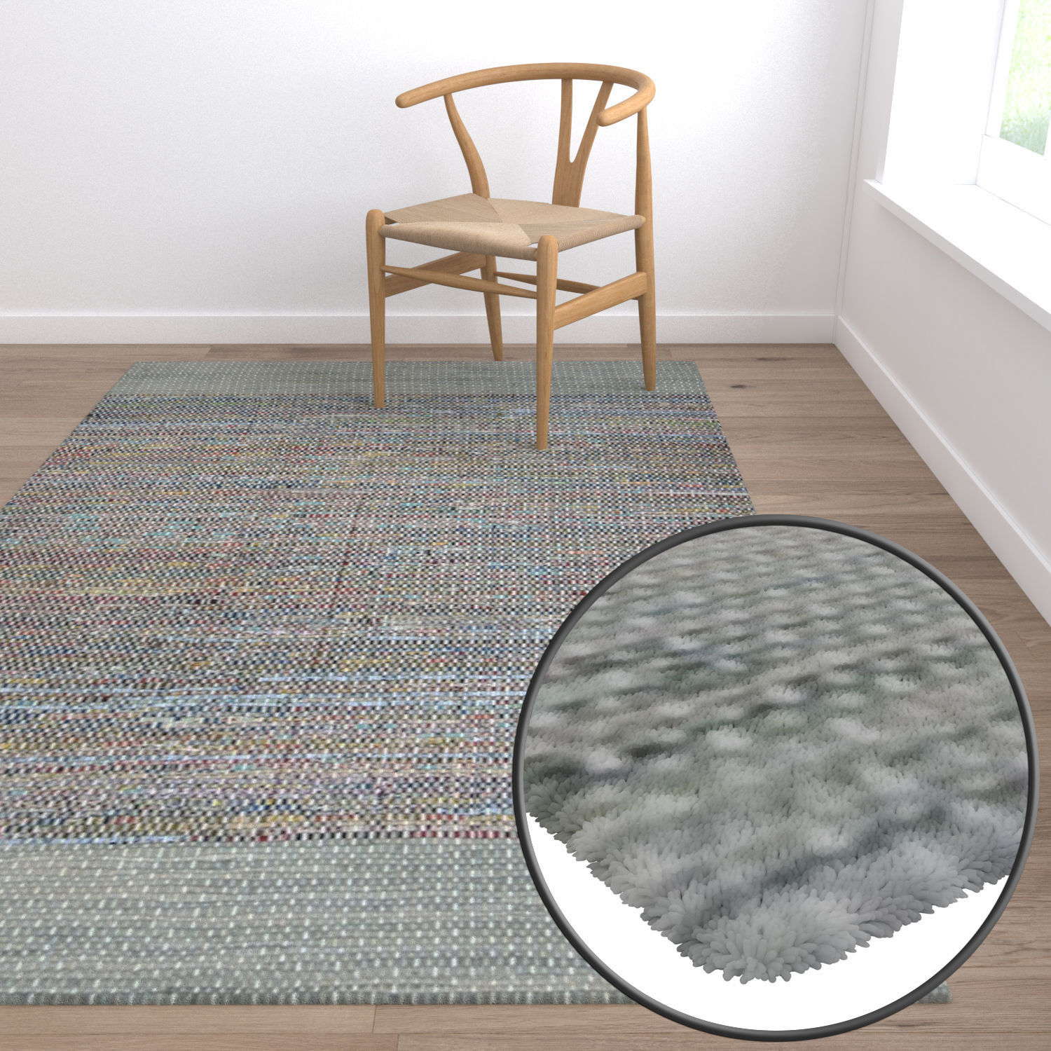 Rug Set 261 3D model_7