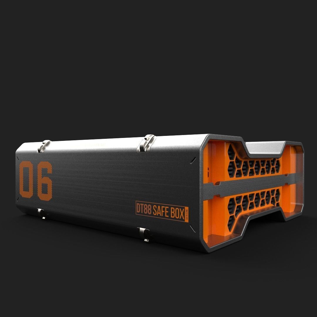 Sci-Fi Box-07 3D model_3