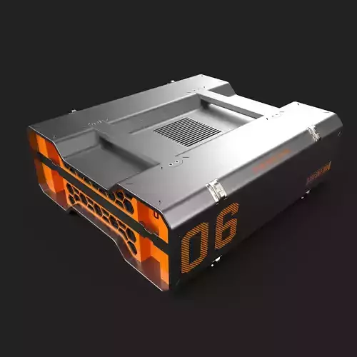 Sci-Fi Box-07 3D model