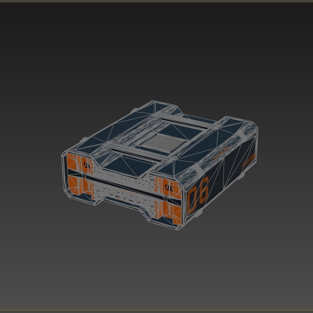 Sci-Fi Box-07 3D model_6