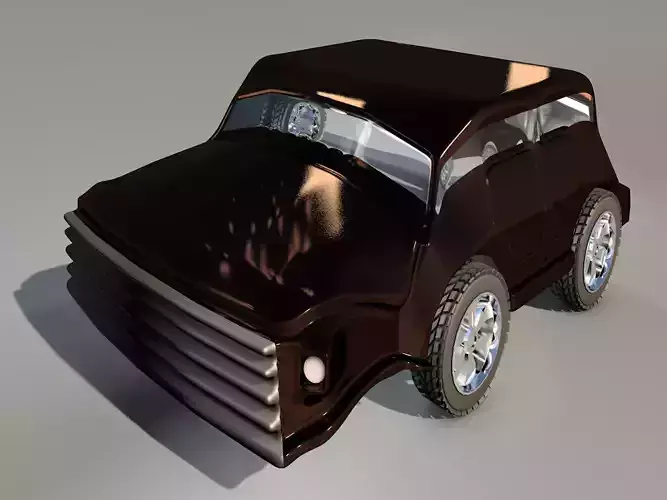 Car 3d Game Style Five
