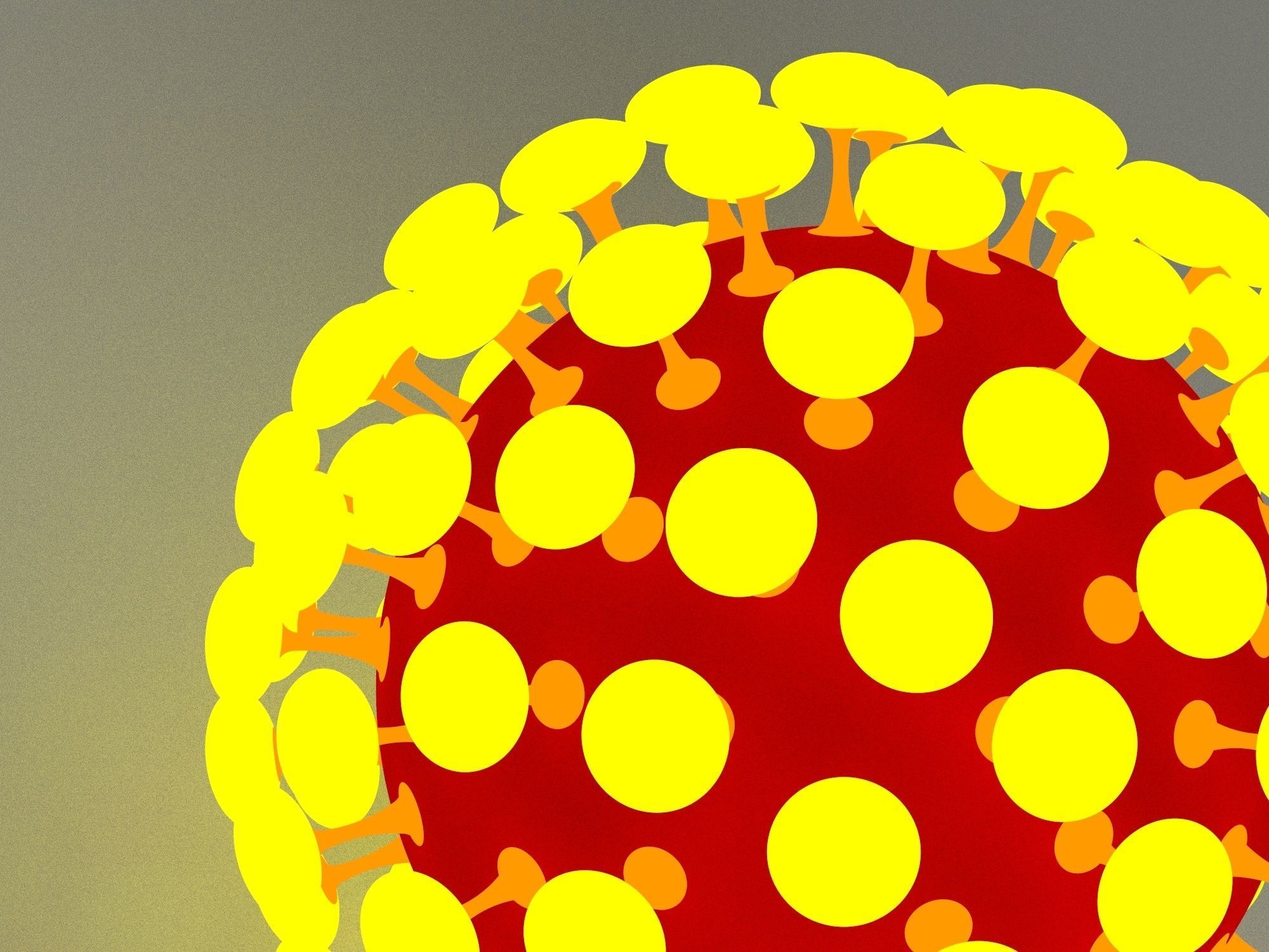 Novel COVID-19 Representation - Coronavirus 3D Model 3D model_6