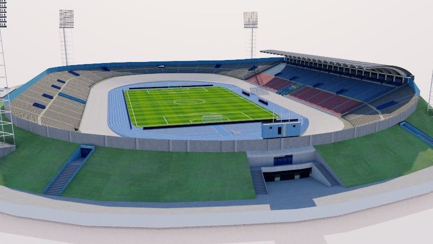 Independence Park - Kingston - Jamaica 3D model_2