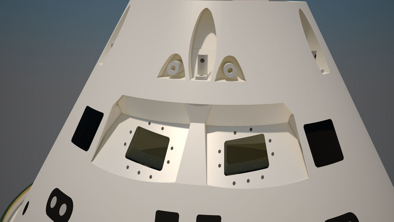 Nasa Orion Space Craft 3D model_3